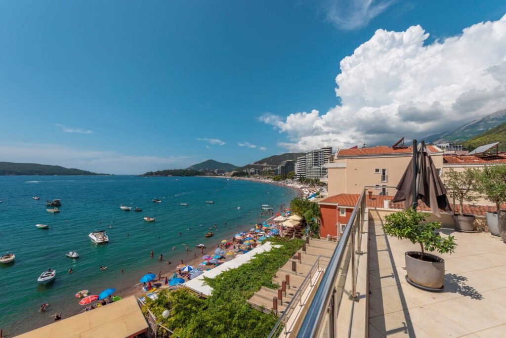 24 luxury penthouse apartment Rafailovici Budva