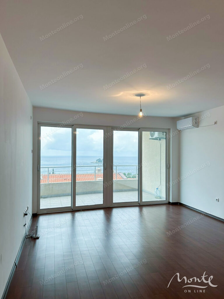 kvartira s 1 spalnej i panoramnym vidom na more v petrovcze 10