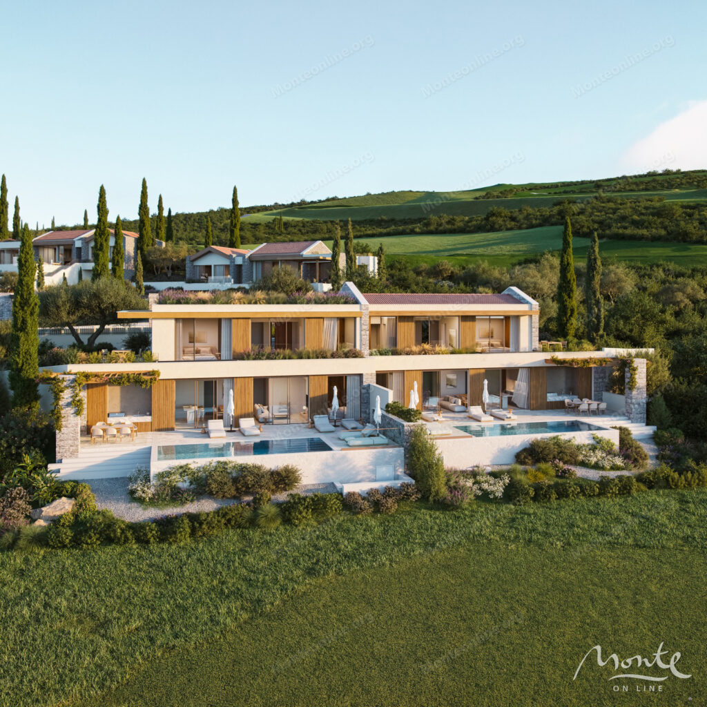 roskoshnye golf taunhausy v lushticza bej the peaks s vidom na adriatiku 11