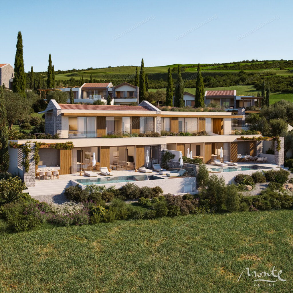 roskoshnye golf taunhausy v lushticza bej the peaks s vidom na adriatiku 12