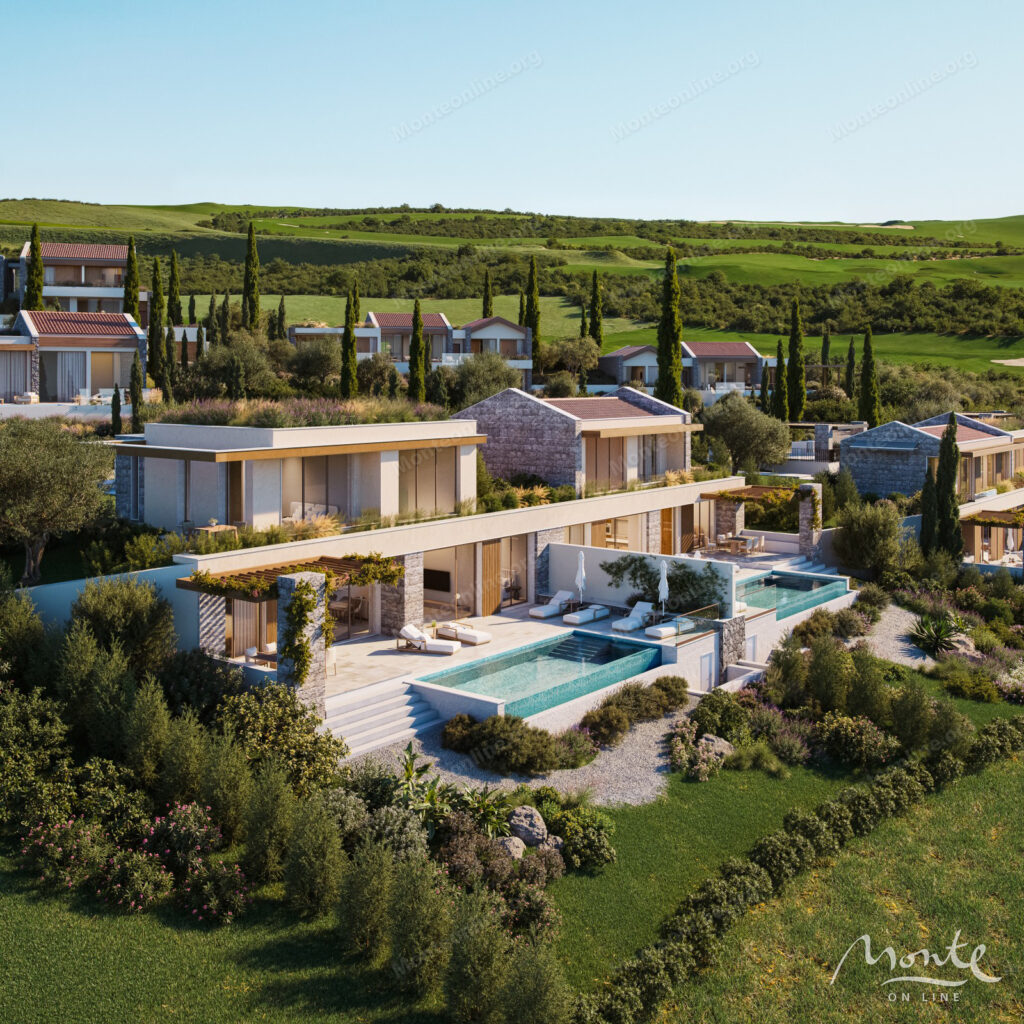 roskoshnye golf taunhausy v lushticza bej the peaks s vidom na adriatiku 13