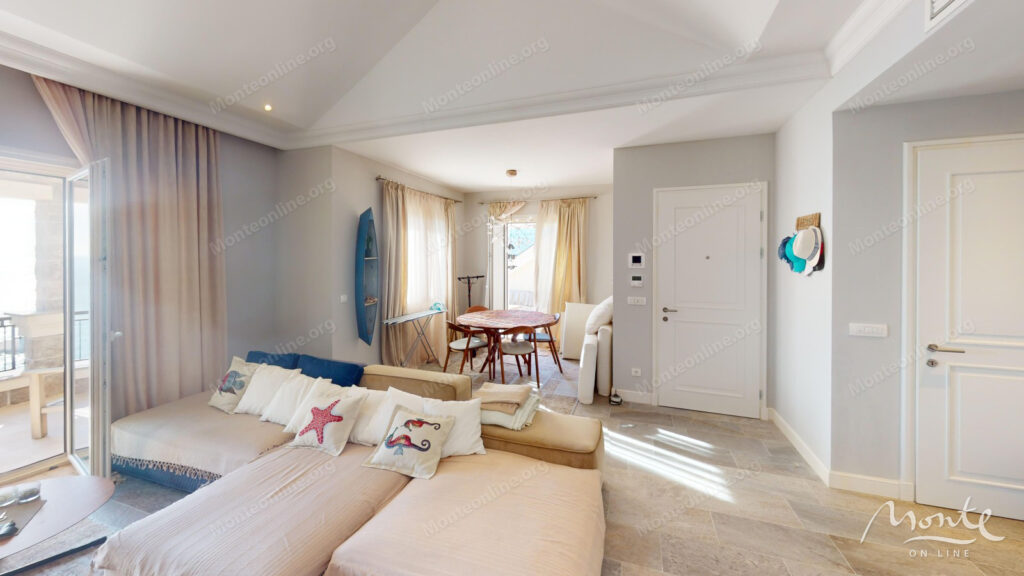 sovremennaya 2 spalnaya kvartira s terrasami v marina village lustica bay 05