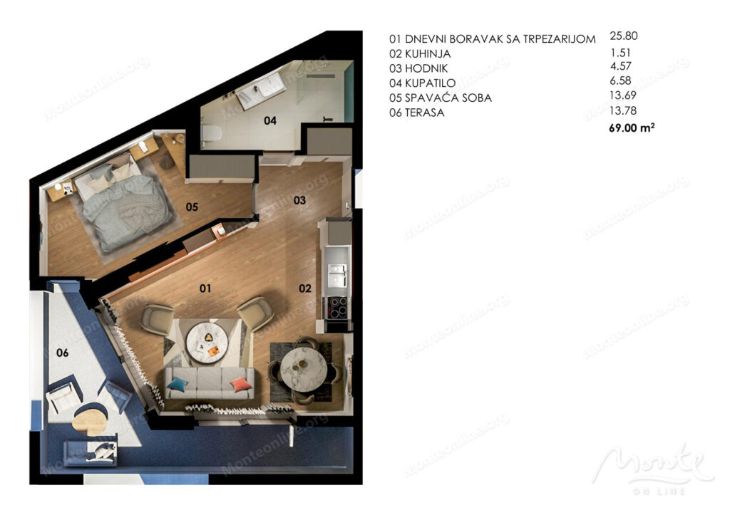 novaya kvartira s 1 spalnej v sovremennom zhilom komplekse v bechichi 27