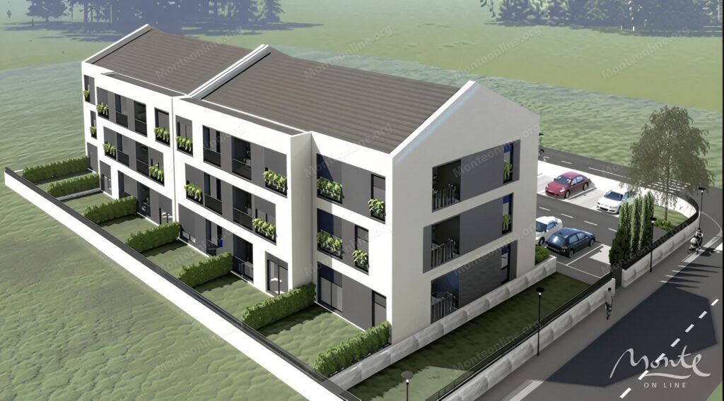 sovremennaya kvartira s 2 spalnyami i terrasoj v podgoricze rajon zabelo 03