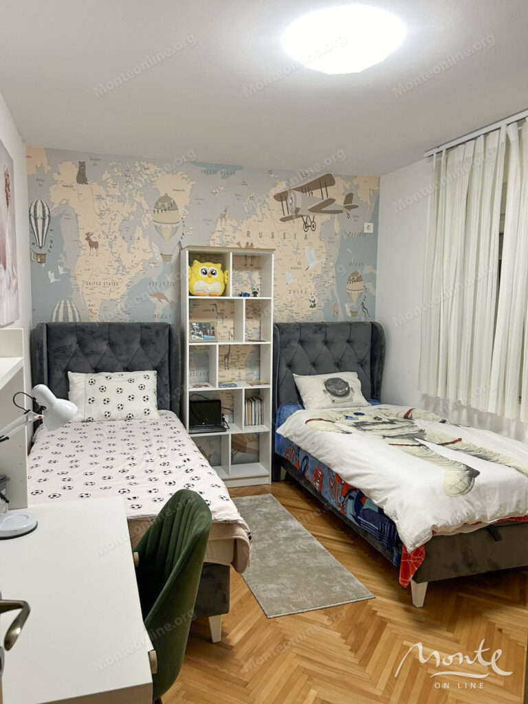 Completely renovated apartment with 2 bedrooms and 3 terraces czentr podgoricza 07