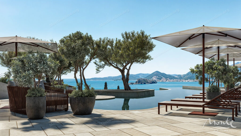 roskoshnyj apartament s 1 spalnej vidom na more i kurortnoj infrastrukturoj v rezhevichah budva 20