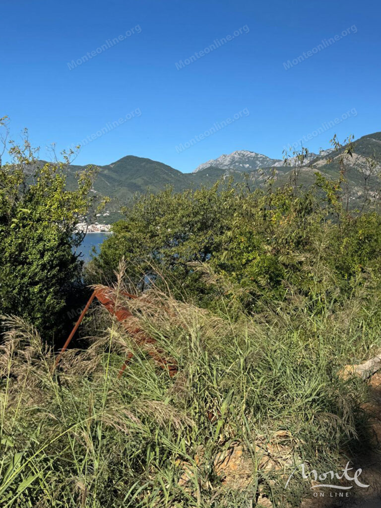 land plot with panoramic views of the sea in donja lastva tivat 04