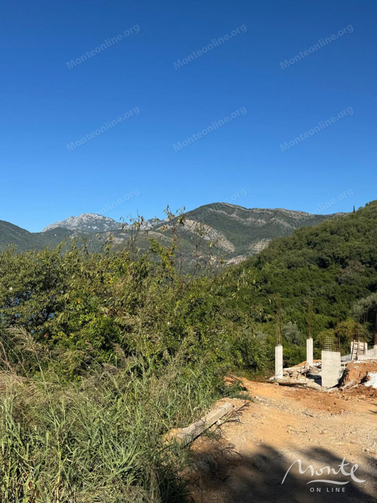 land plot with panoramic views of the sea in donja lastva tivat 05