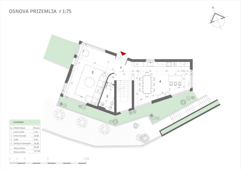 eksklyuzivnaya eko villa s panoramnymi vidami na boko kotorskij zaliv v tivate plan 02