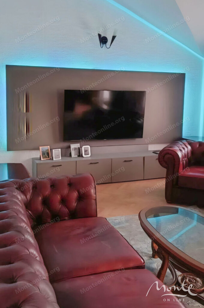 elegantnaya kvartira s 3 spalnyami kaminom i panoramnoj terrasoj u vhoda v boko kotorskij zaliv 10