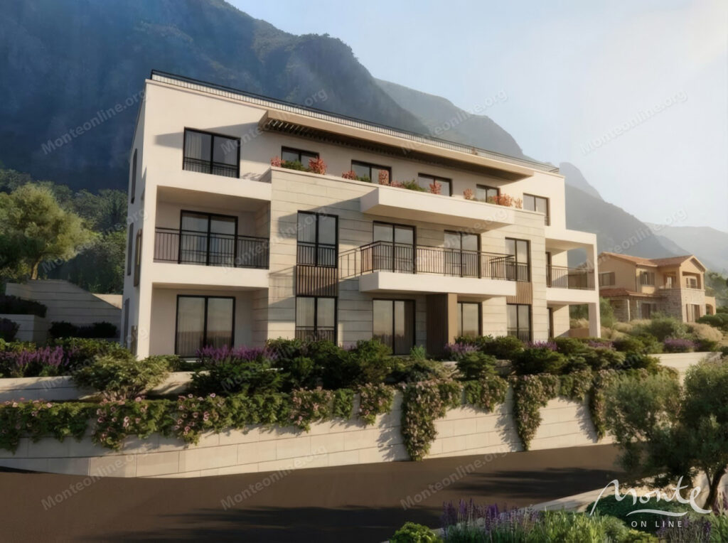 kvartira s 1 spalnej v sovremennom zhilom dome s vidom na more v dobrote 02