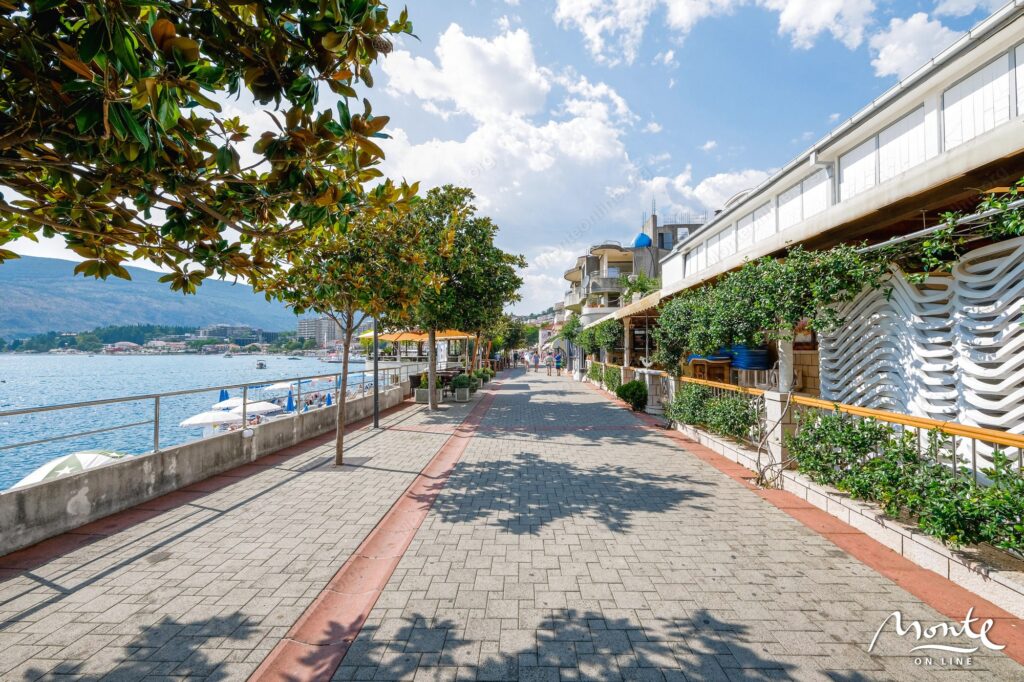 kvartira s 4 spalnyami na pervoj linii u morya v igalo herczeg novi ap2 22