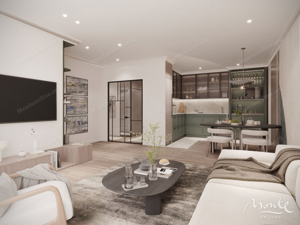 prostornaya kvartira s 1 spalnej i vidom na more v kumbore 02