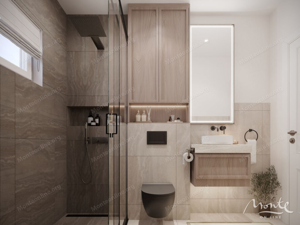 prostornaya kvartira s 1 spalnej i vidom na more v kumbore 13