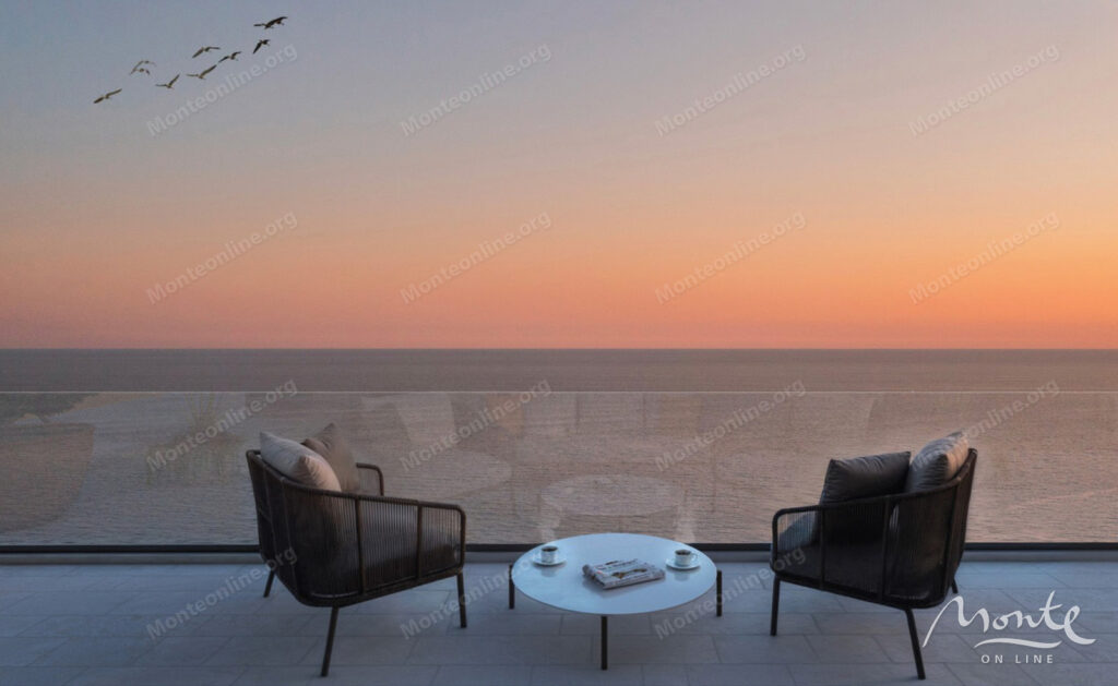 kvartira v novom zhilom komplekse s vidom na more v dobra voda bar 14