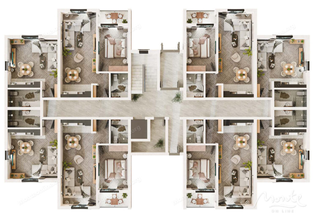 kvartira v sovremennom zhilom komplekse v radanovichah 15