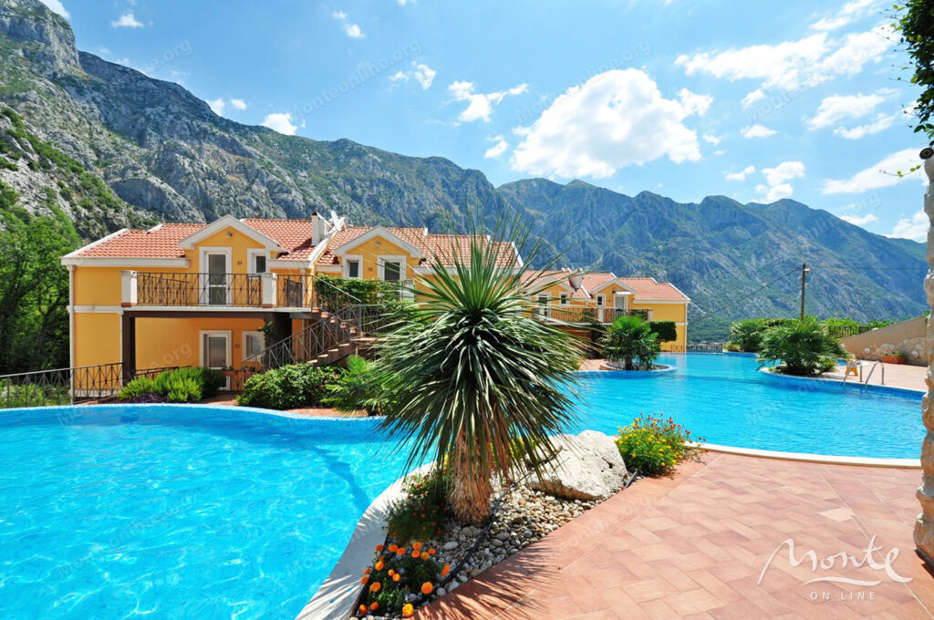 panoramnyj apartament s 1 spalnej v komplekse s bassejnom orahovacz 40