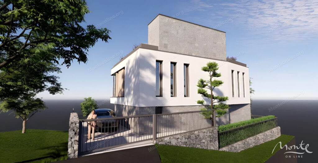 Investment project for the construction of a modern villa in Tivat 03