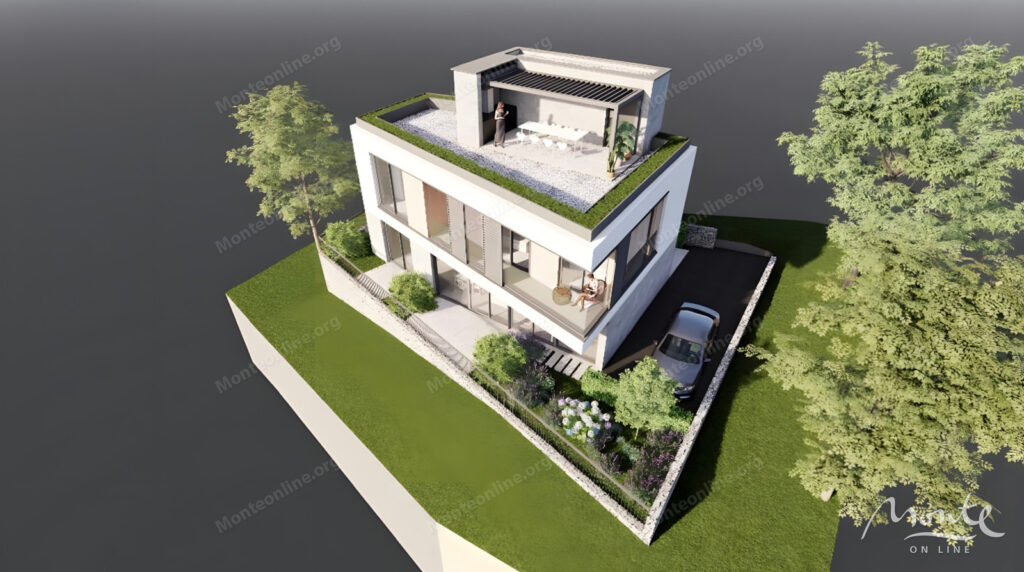 Investment project for the construction of a modern villa in Tivat 05
