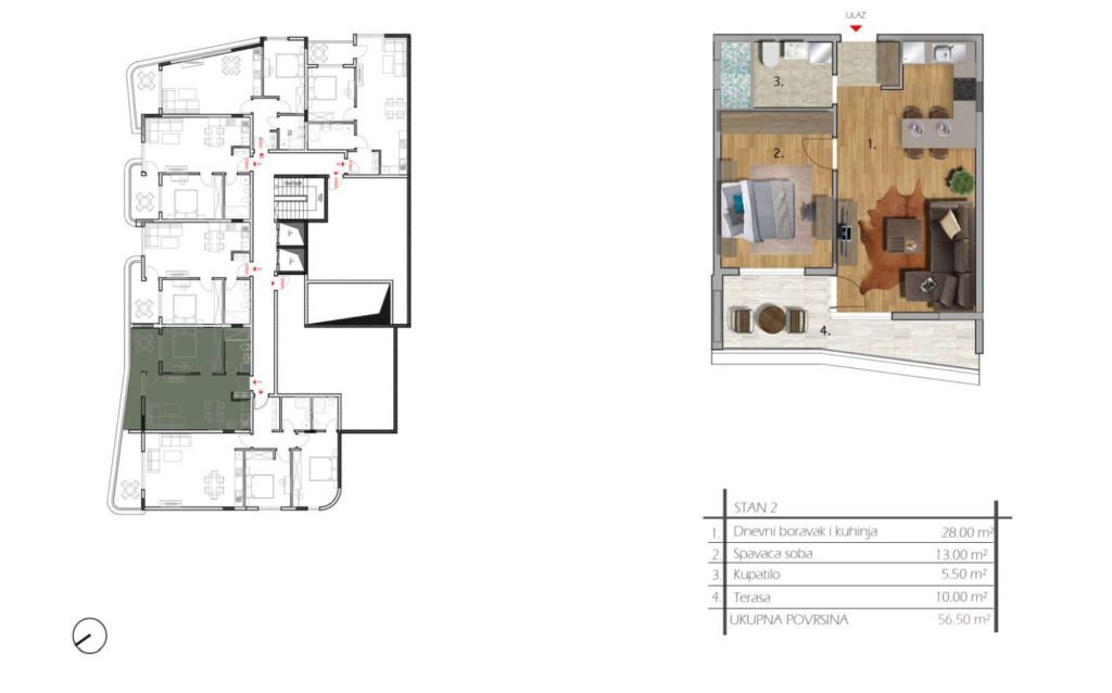 Modern apartments with panoramic views of the premium level of comfort 07