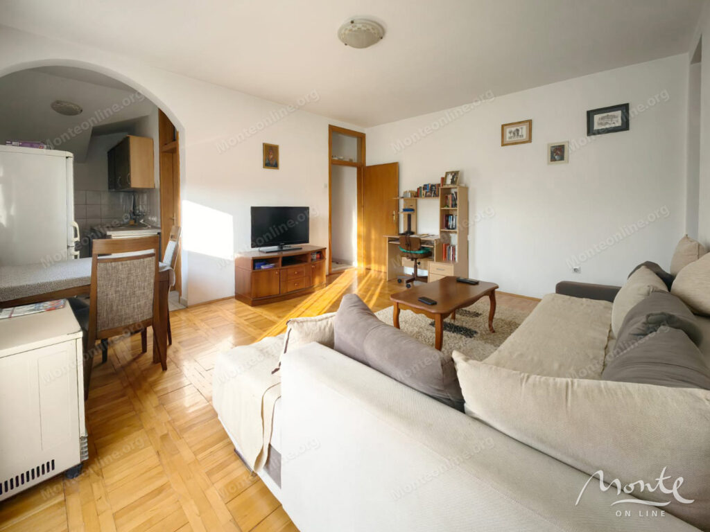 two-bedroom apartment with a terrace in Masline Podgoricza 01