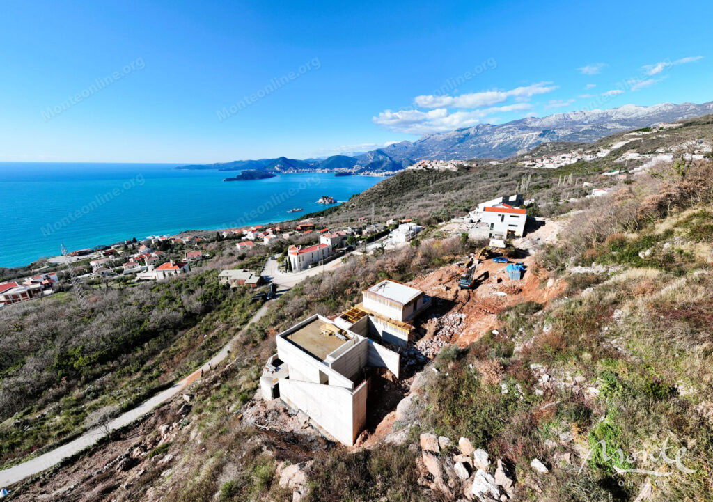 Urbanized plot with a view of the sea in Tudorovichi, Budva 03