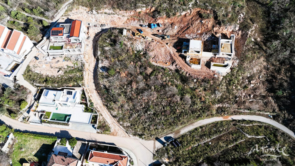 Urbanized plot with a view of the sea in Tudorovichi, Budva 06