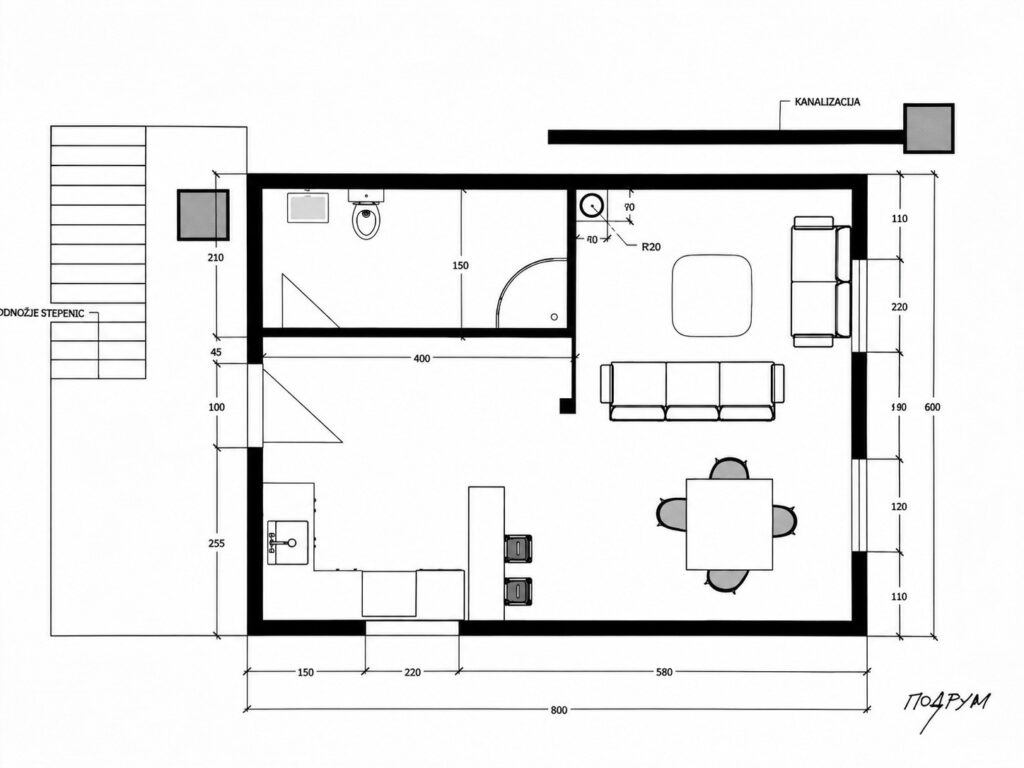 House near Black Lake Zhablyak 06