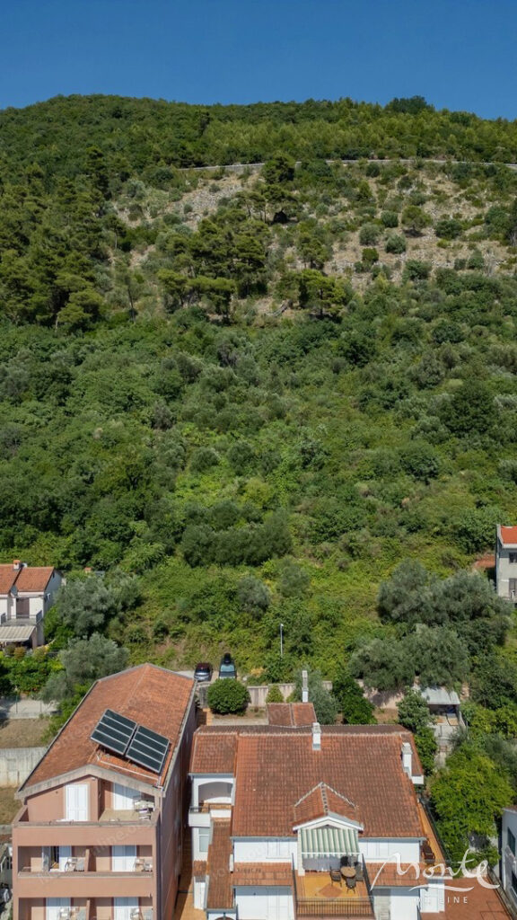 Land plot in Budva for construction, excellent location and view of the surrounding area. 08