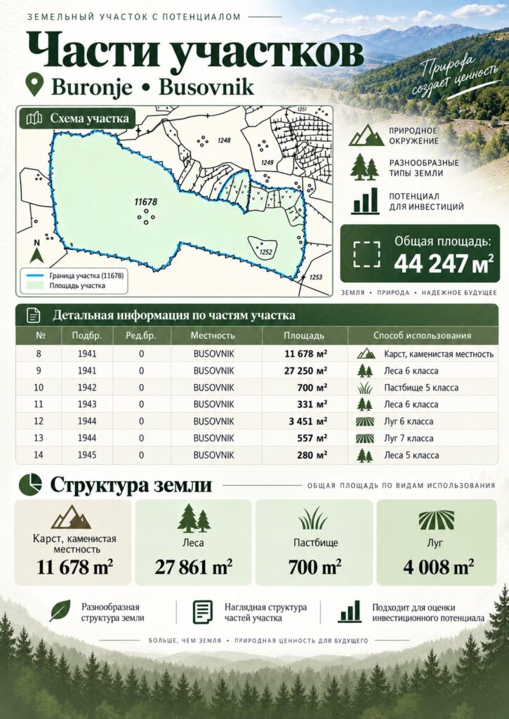 krupnyj uchastok dlya investiczionnogo ili turisticheskogo proekta nedaleko ot podgoriczy 01