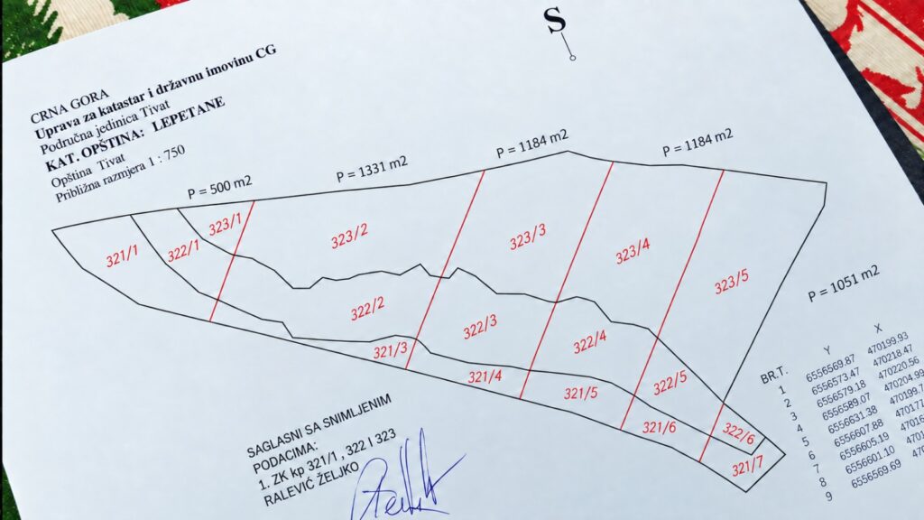 krupnyj uchastok pod villy ili turisticheskij proekt v lepetane tivat 03