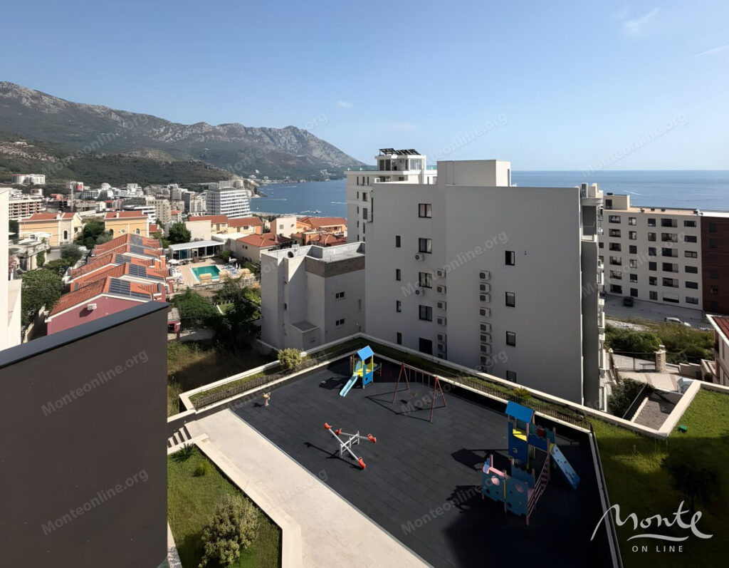 kvartira s 1 spalnej i vidom na more v novom komplekse s bassejnom v bechichi 22