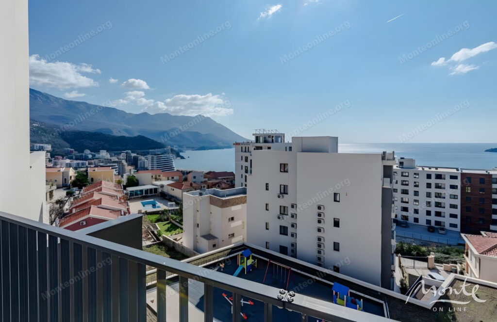 kvartira s 1 spalnej i vidom na more v novom komplekse s bassejnom v bechichi 23