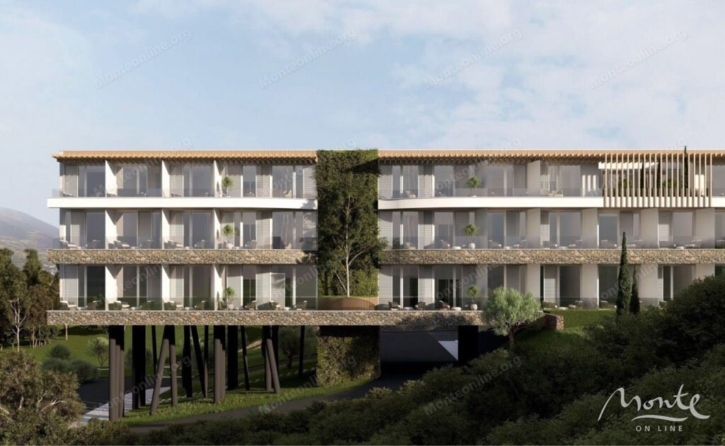 A plot of land on the first line in Krasichy with a finished project for a 5-star hotel 03