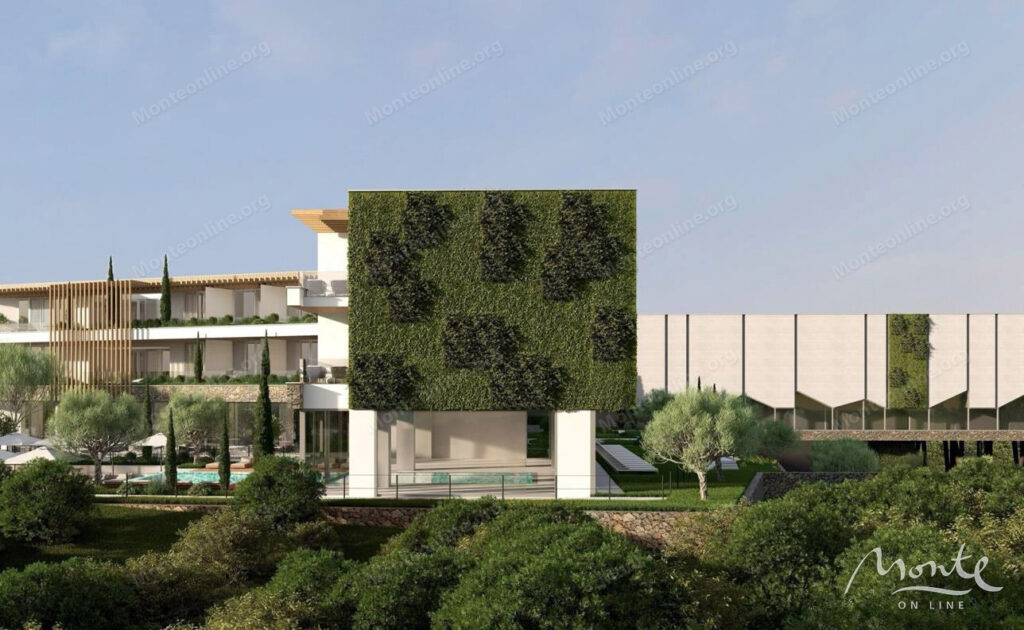 A plot of land on the first line in Krasnichi with a finished project for a 5-star hotel 04