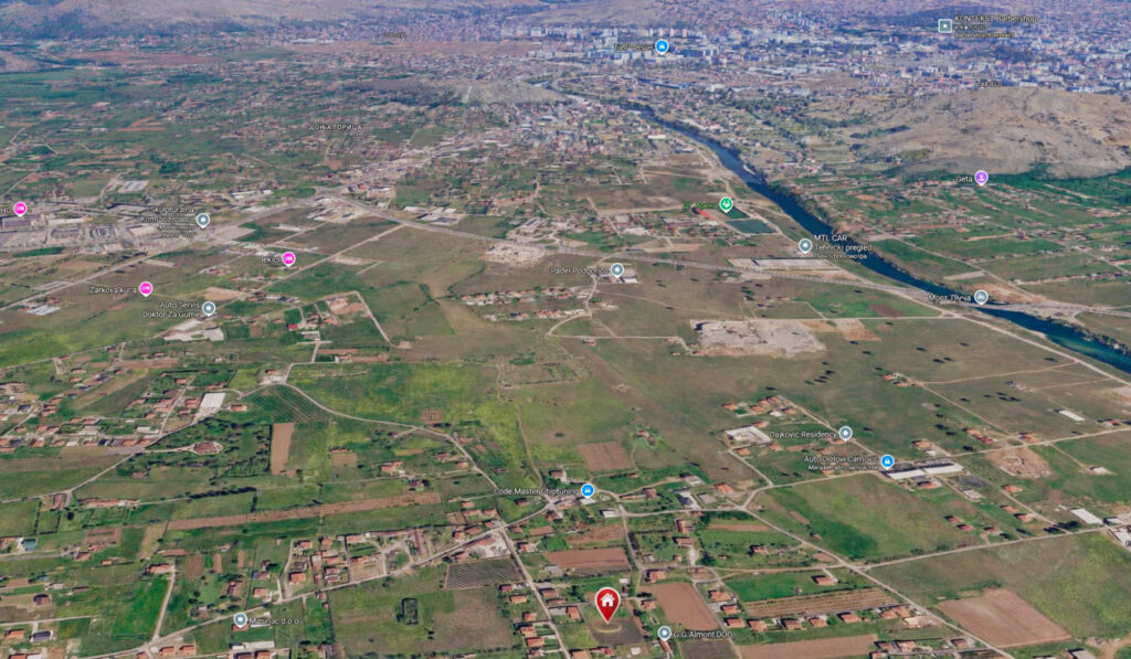 Urbanizovane parcele u okrugu Donji Kokoti Podgorica 01