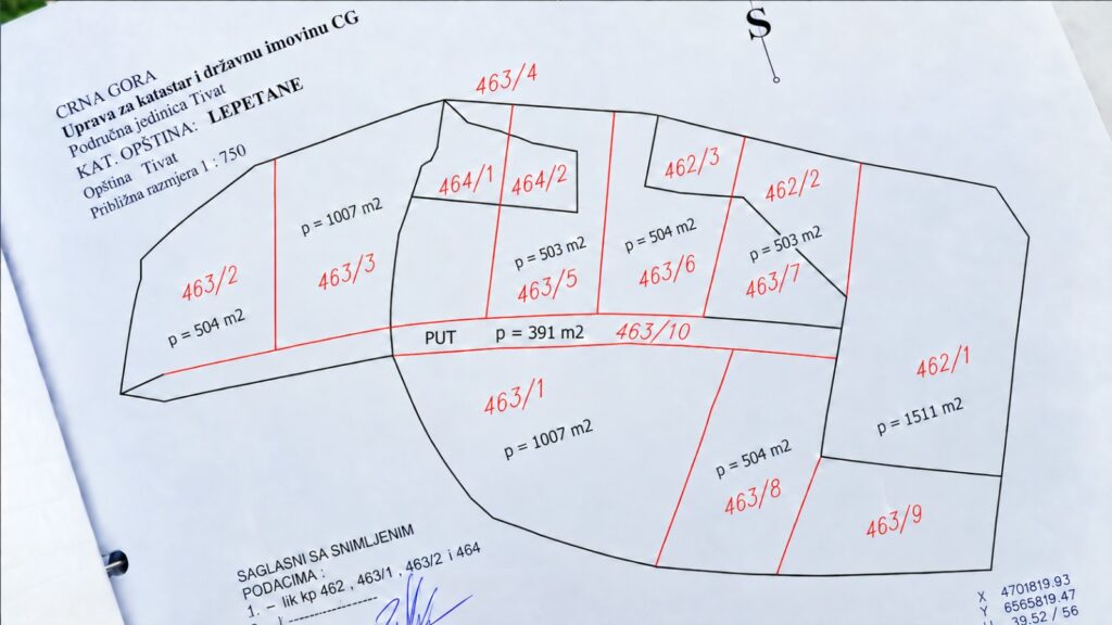 land massif with panoramic views of the Boka Kotor Bay in Lepetane Tivat 04