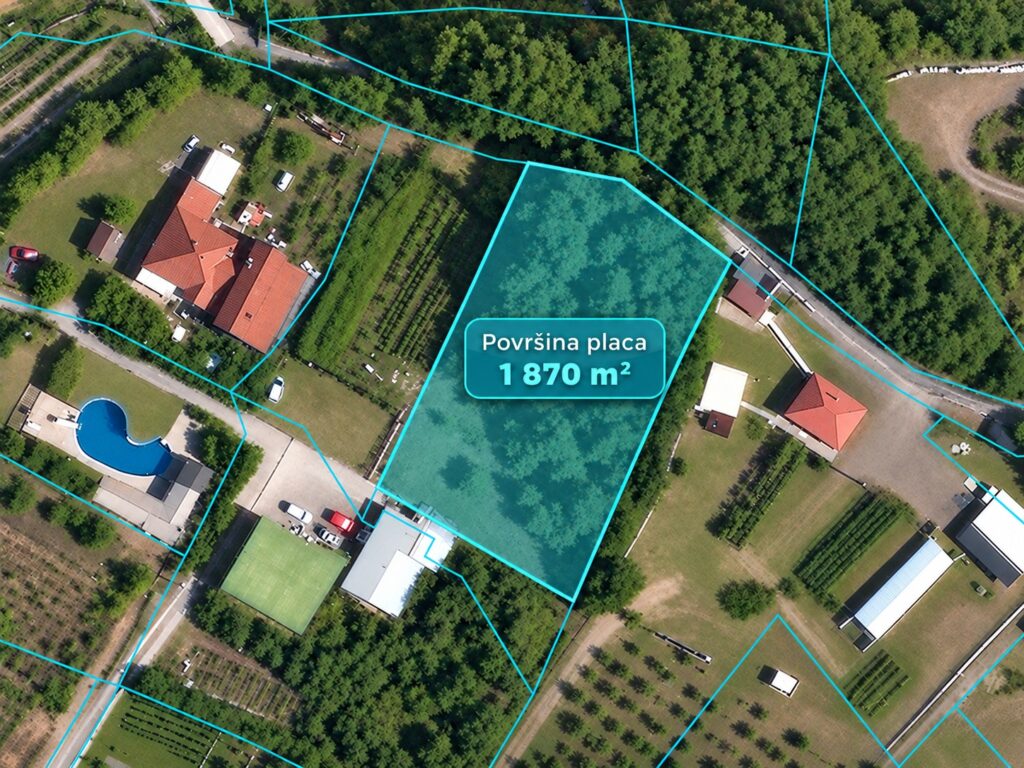 zemelnyj uchastok s kommunikacziyami i udobnym podezdom v priselje podgoricza 02