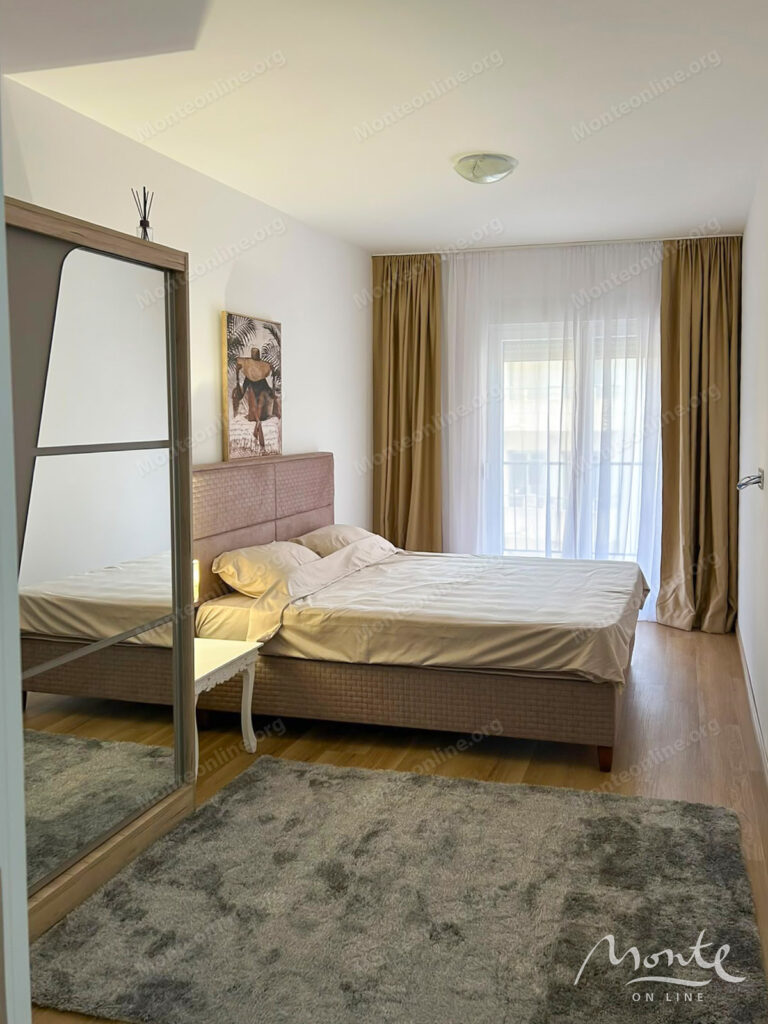 Nov namješten stan sa 1 spavaćom sobom u naselju Rajone Lazi Budva 08