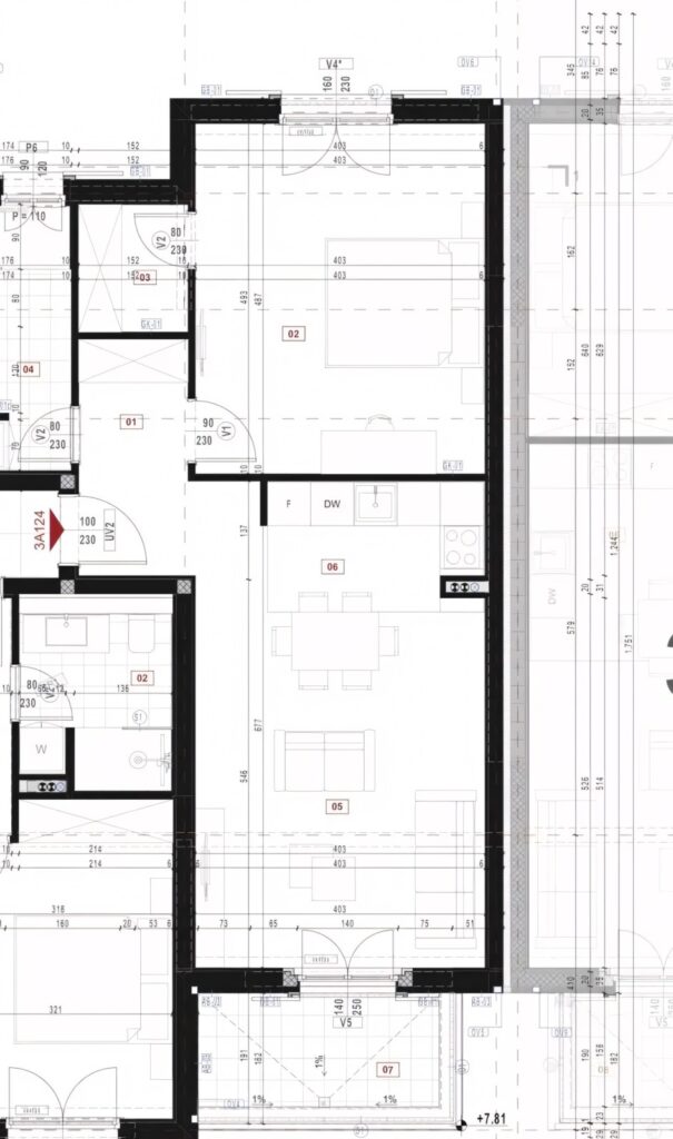 prostornye apartamenty s 1 spalnej v lustica bay centrale 13