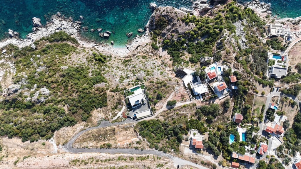 Plac sa panoramskim pogledom na more i građevinskom dozvolom u Skočidevojkama Reževiči 05